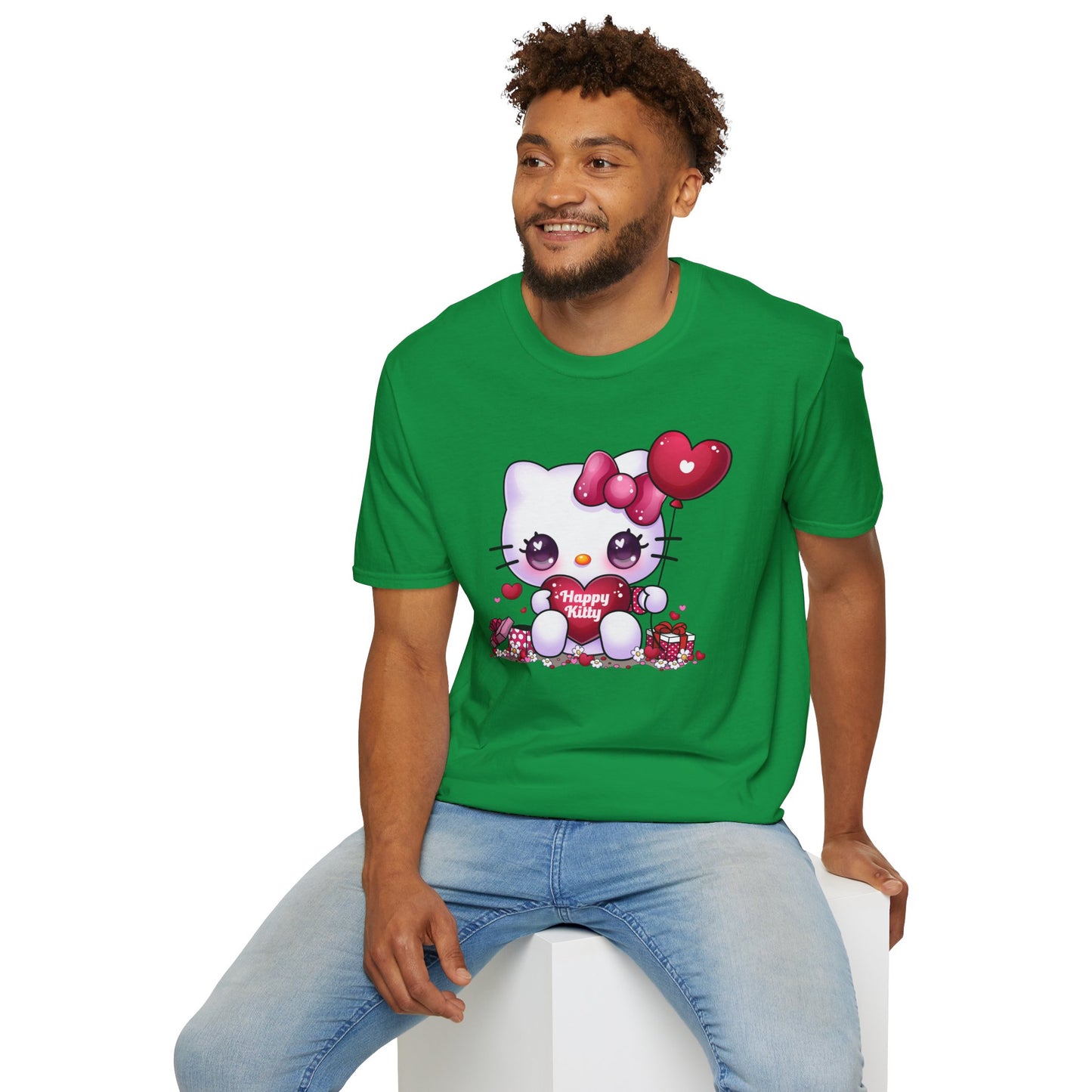 Unisex Happy Kitty T-Shirt