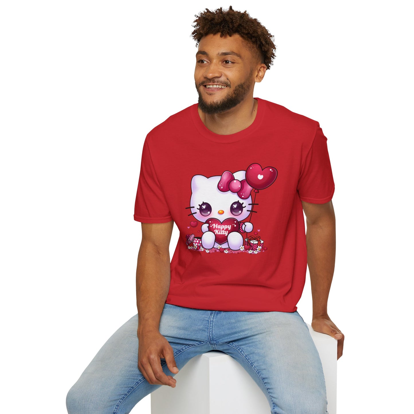 Unisex Happy Kitty T-Shirt