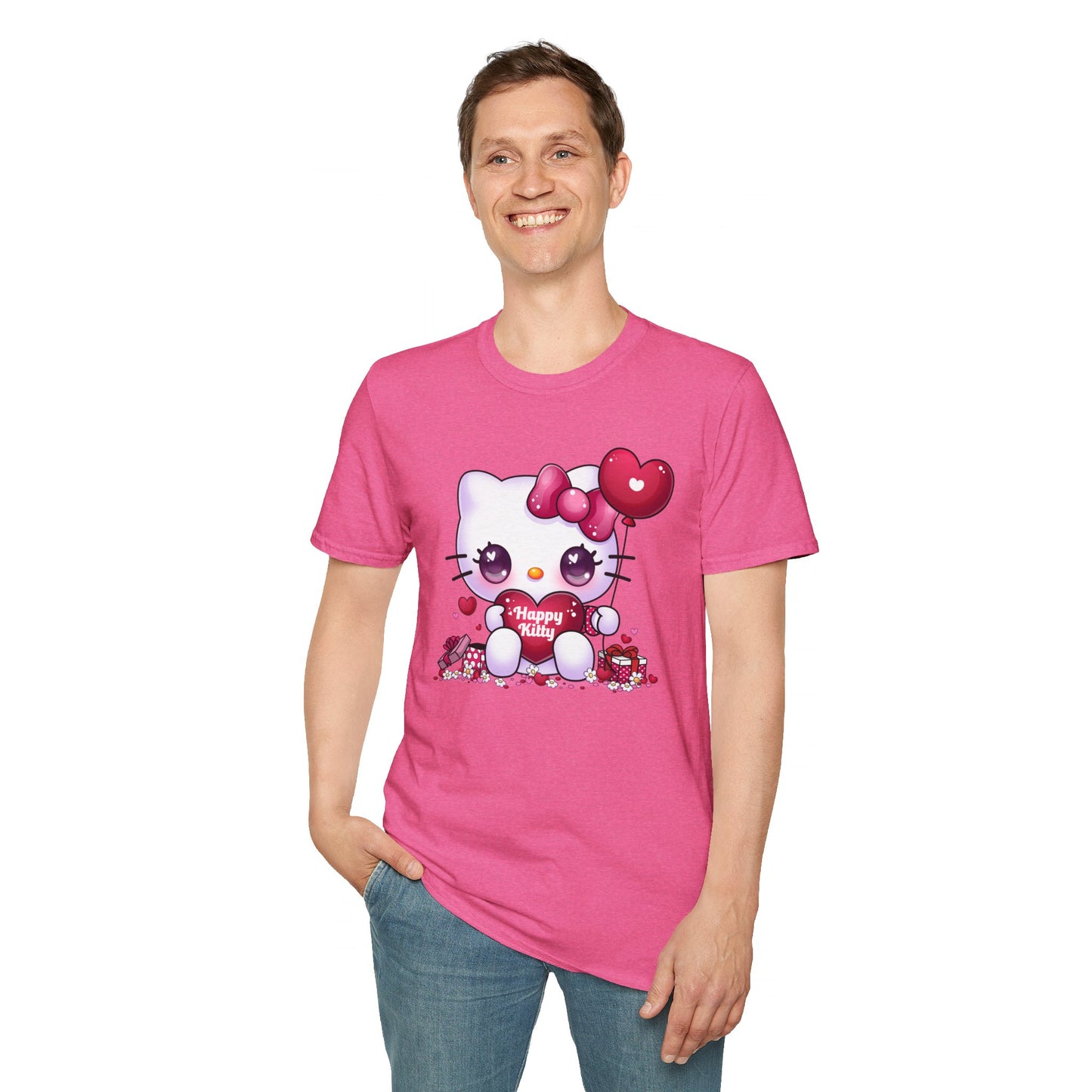 Unisex Happy Kitty T-Shirt