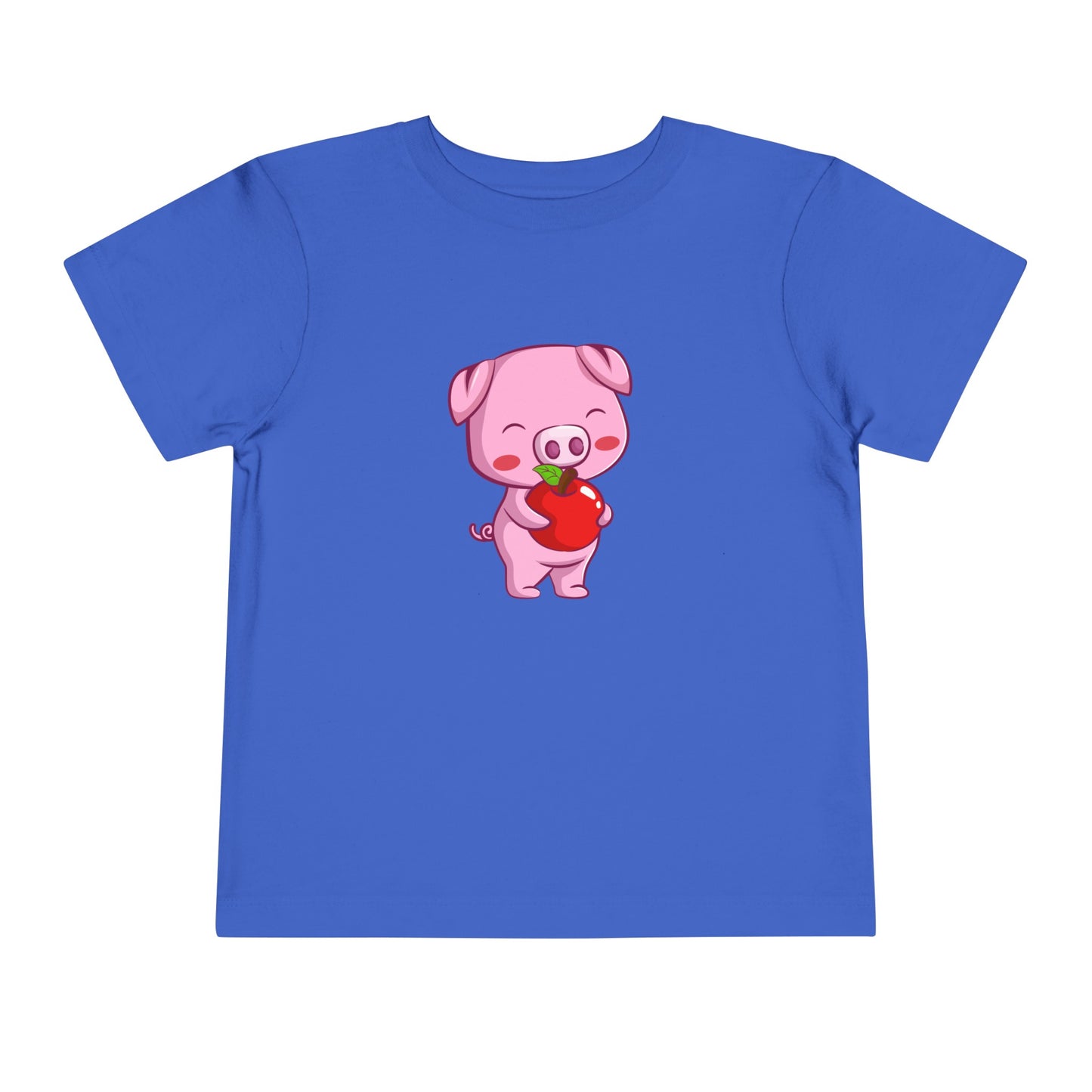 The piggy with the Apple T-shirt