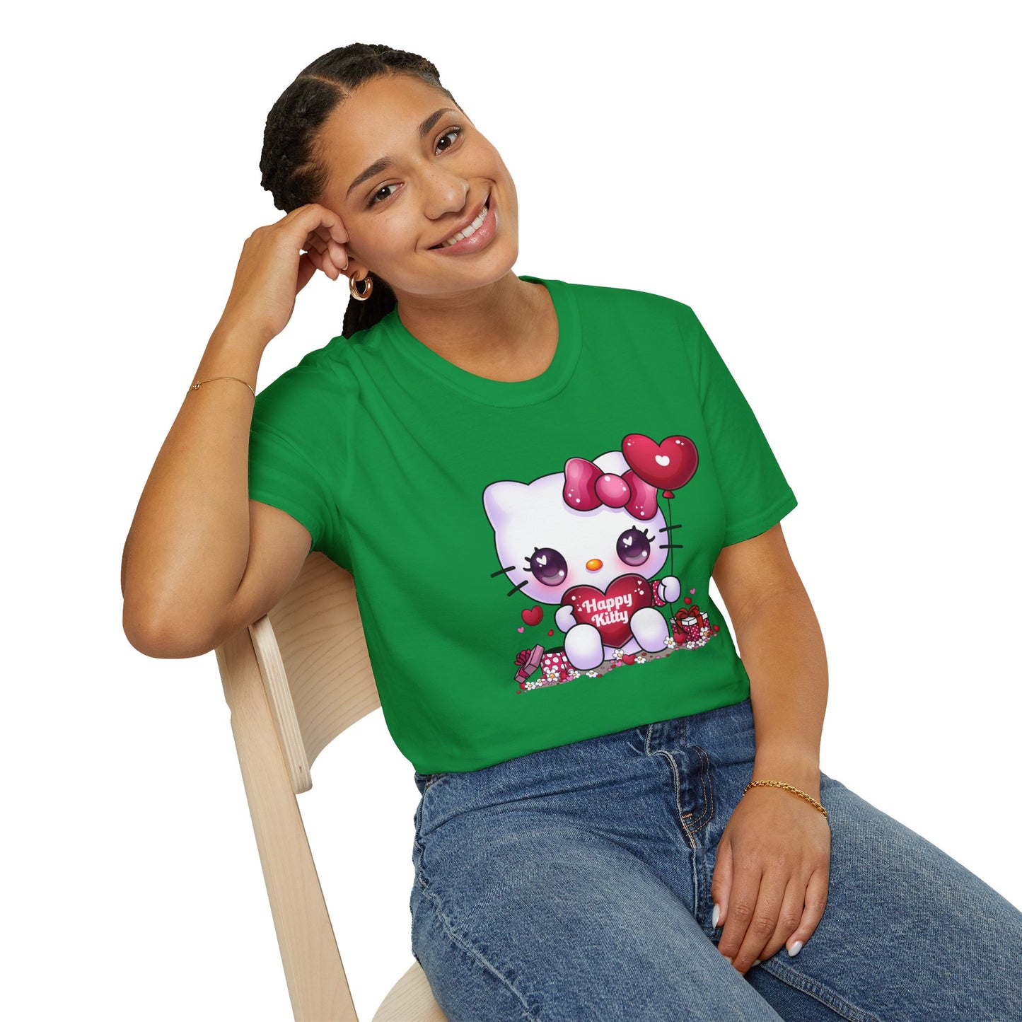 Unisex Happy Kitty T-Shirt