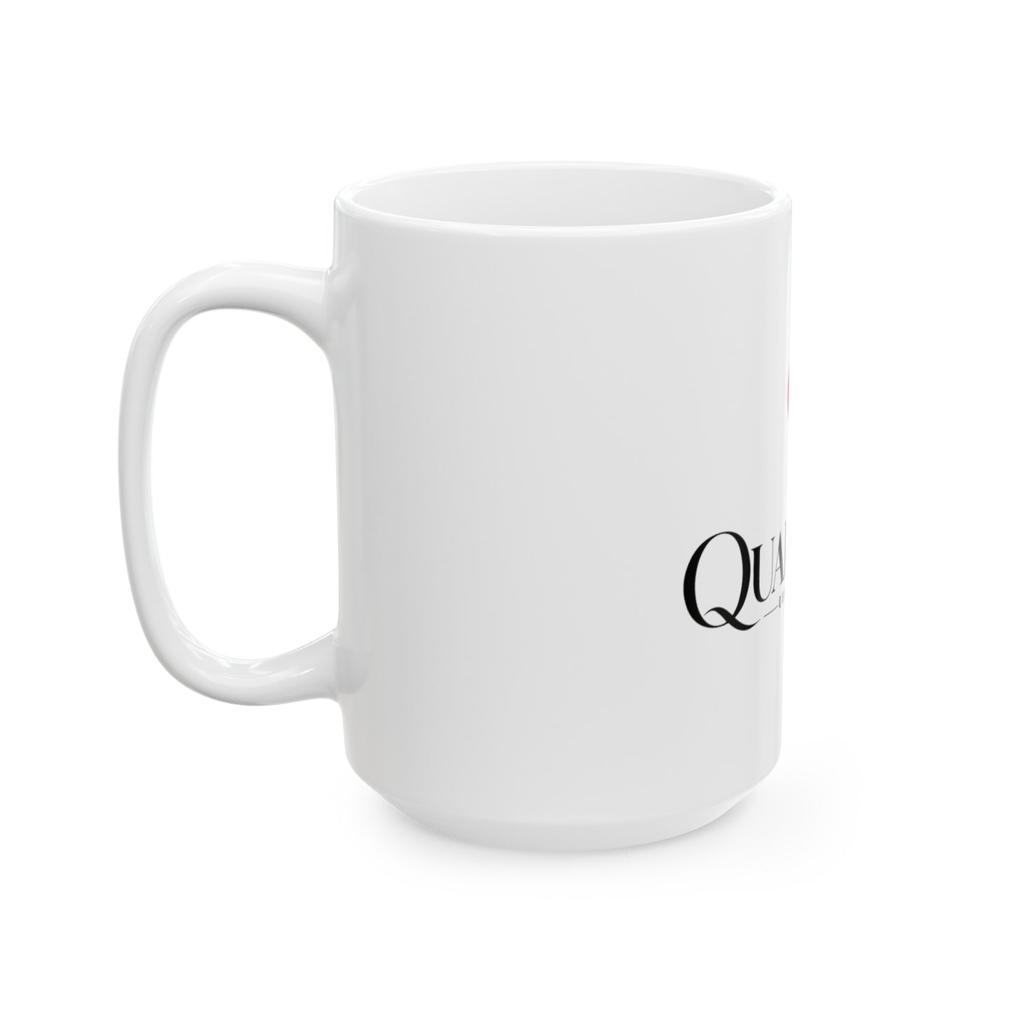 Qualitees White Mug