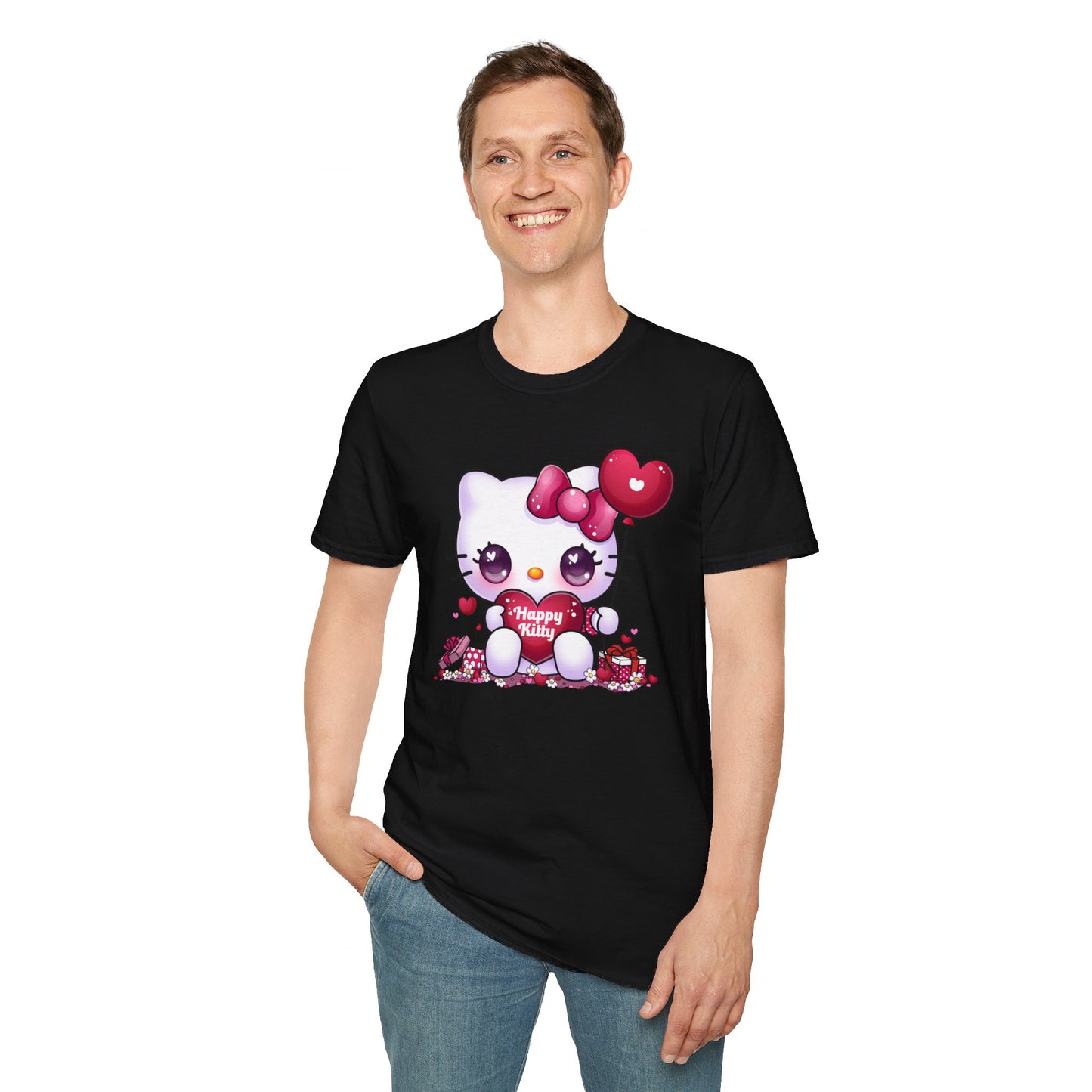 Unisex Happy Kitty T-Shirt