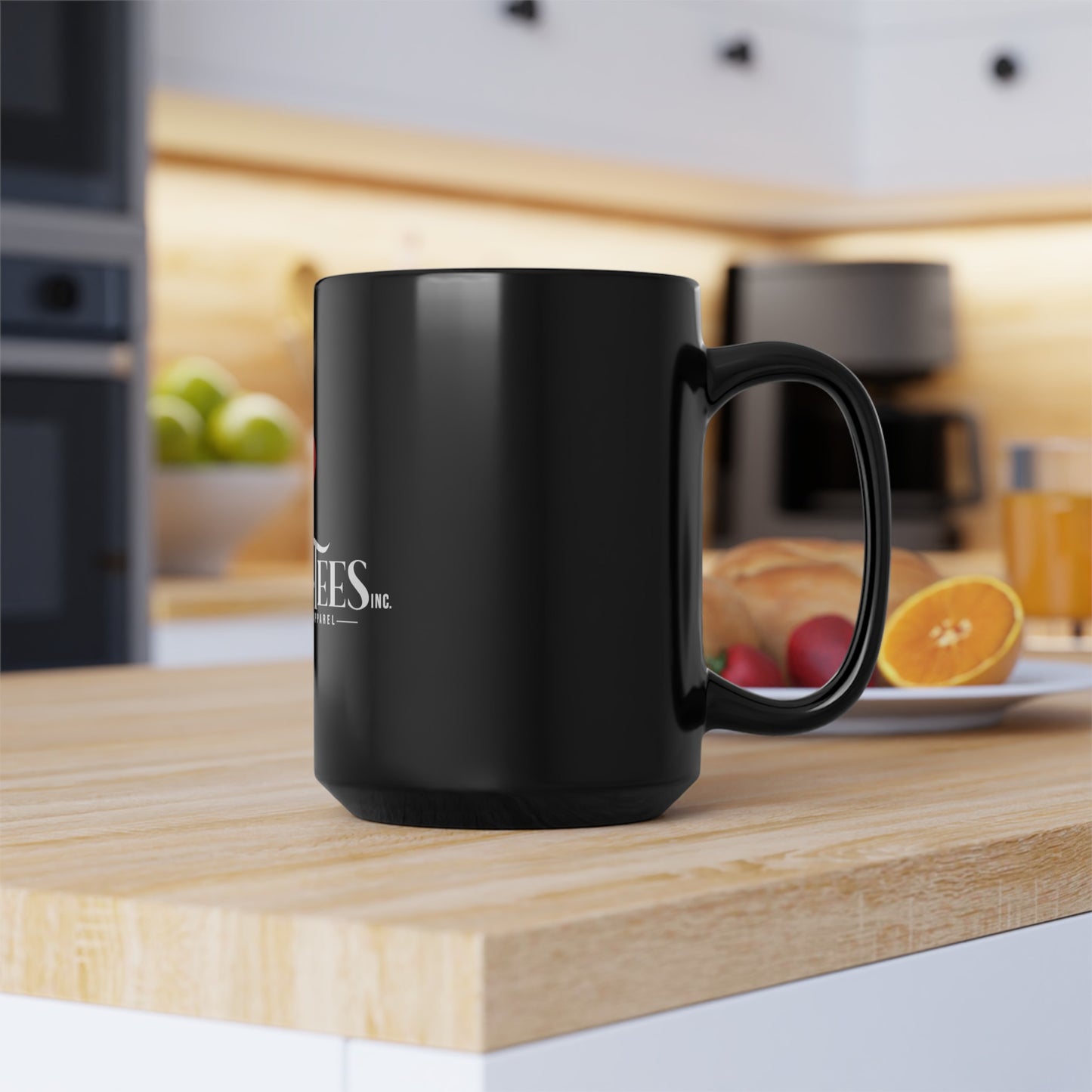 Qualitees Black Mug