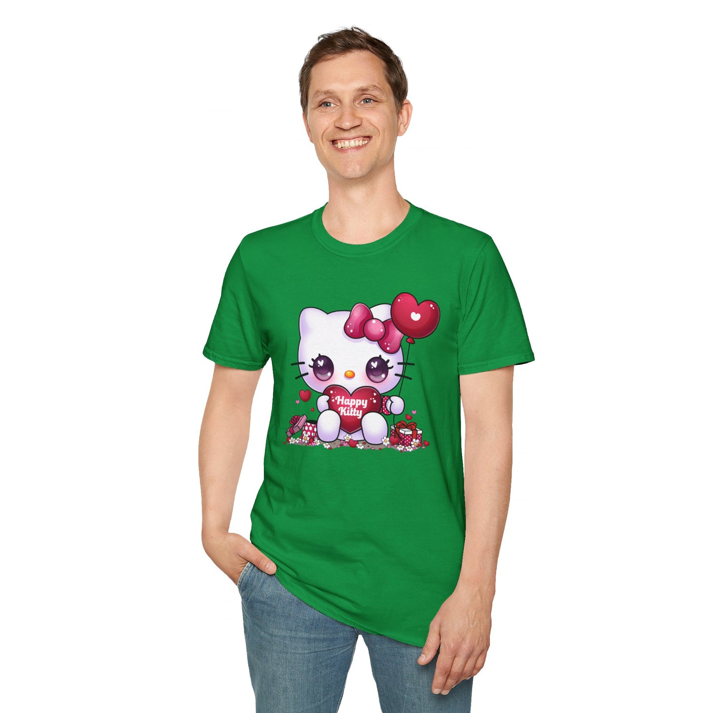 Unisex Happy Kitty T-Shirt