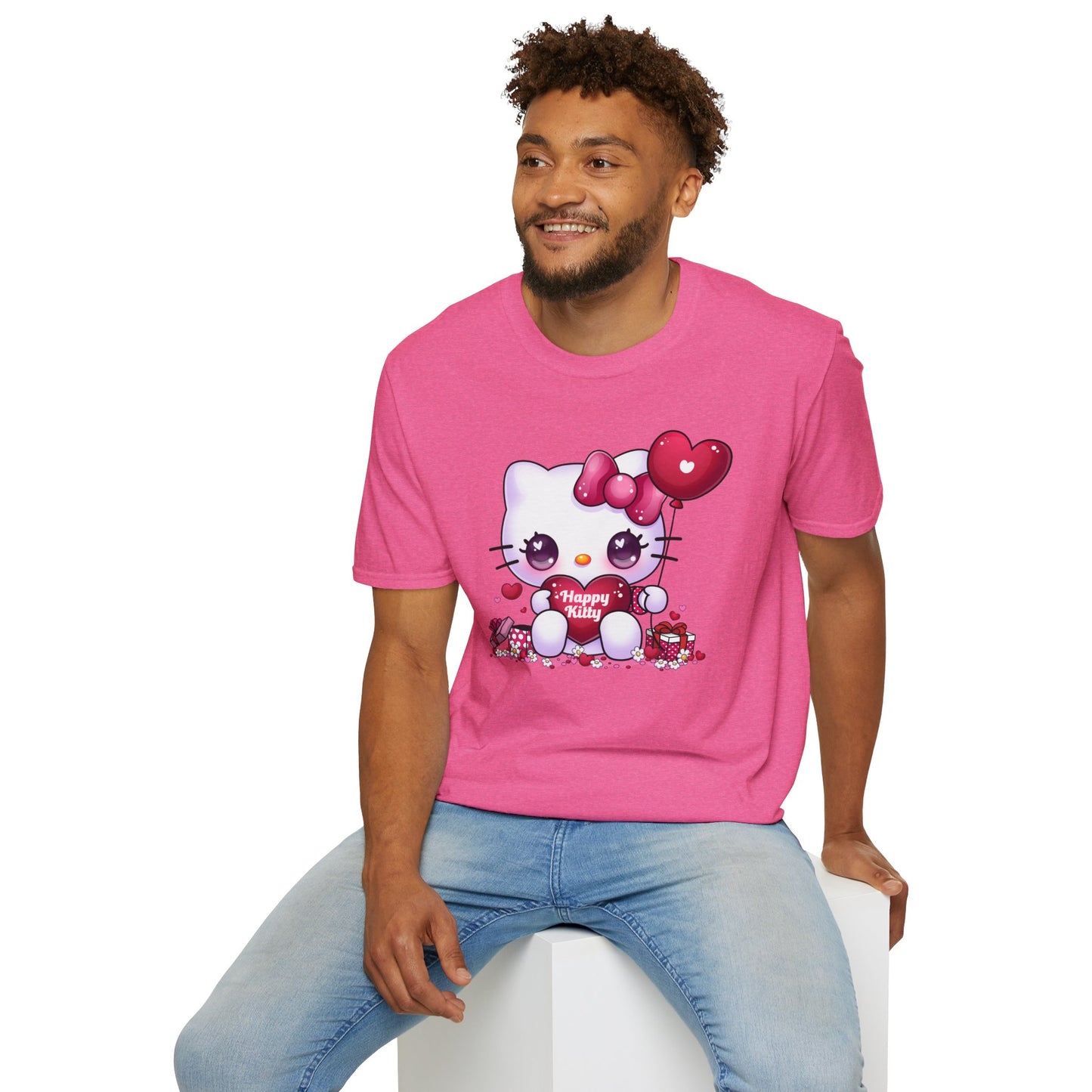 Unisex Happy Kitty T-Shirt