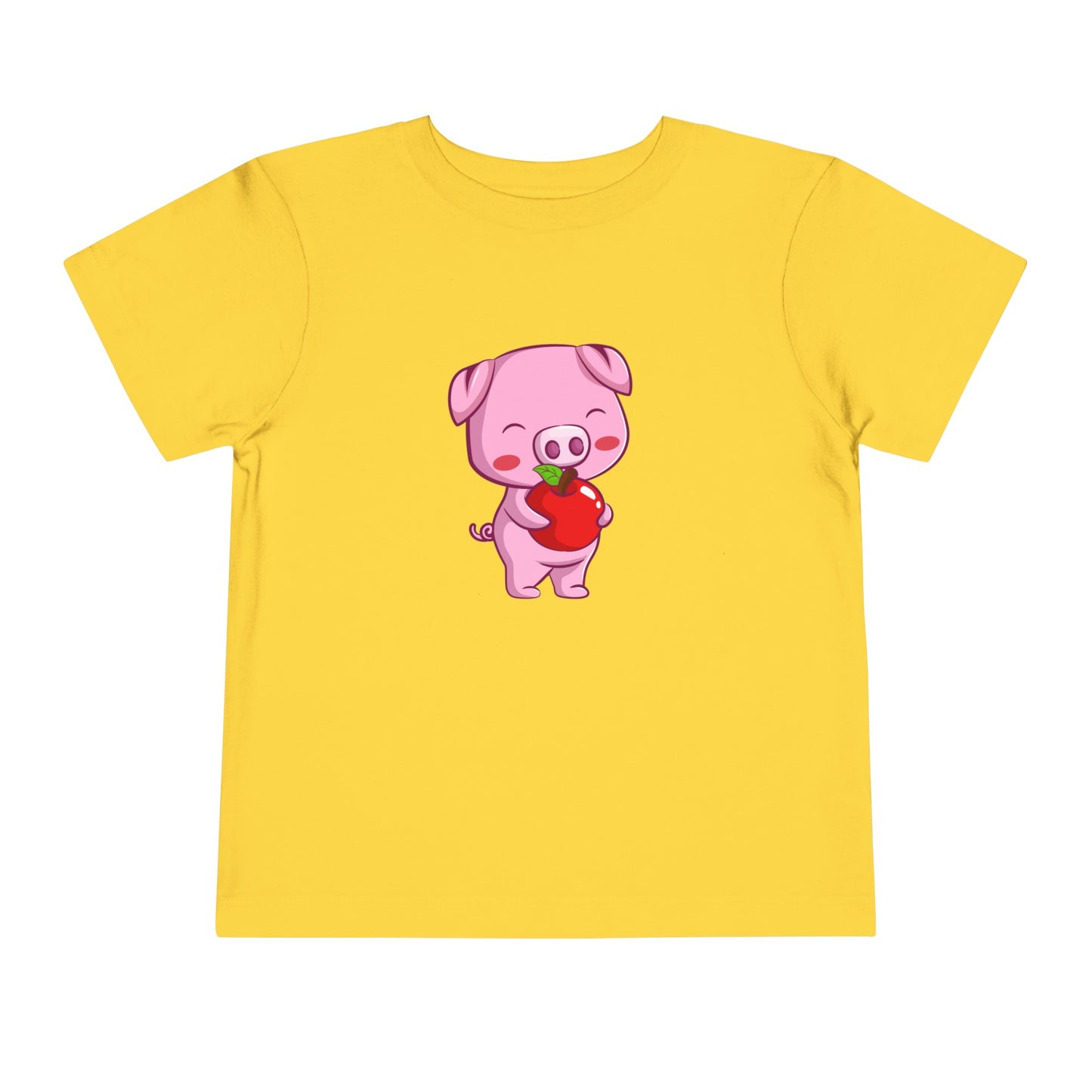 The piggy with the Apple T-shirt