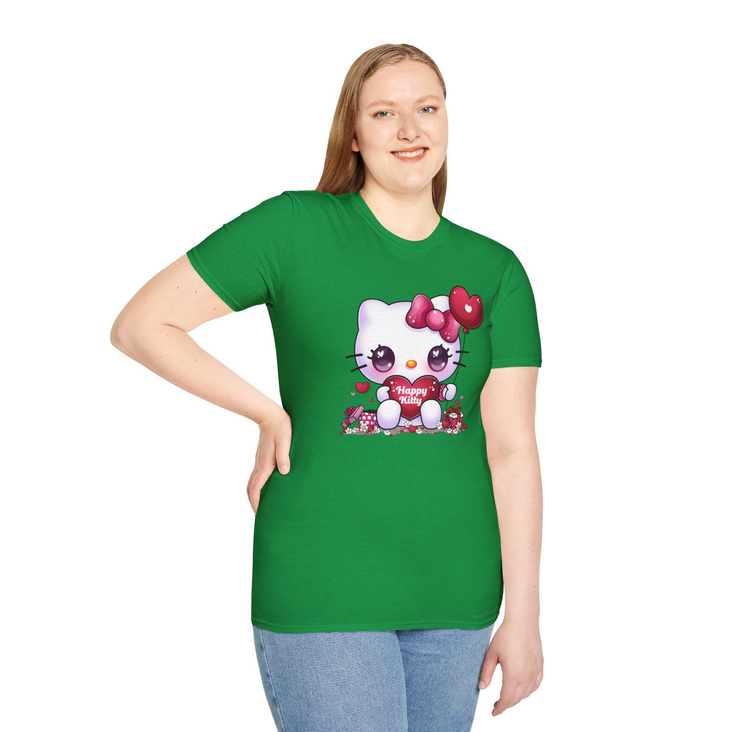 Unisex Happy Kitty T-Shirt