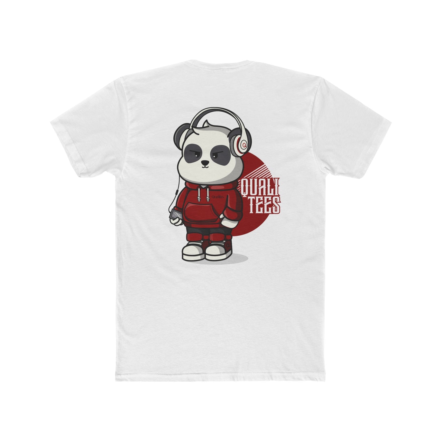 Qualitees Panda Tshirt(Back)