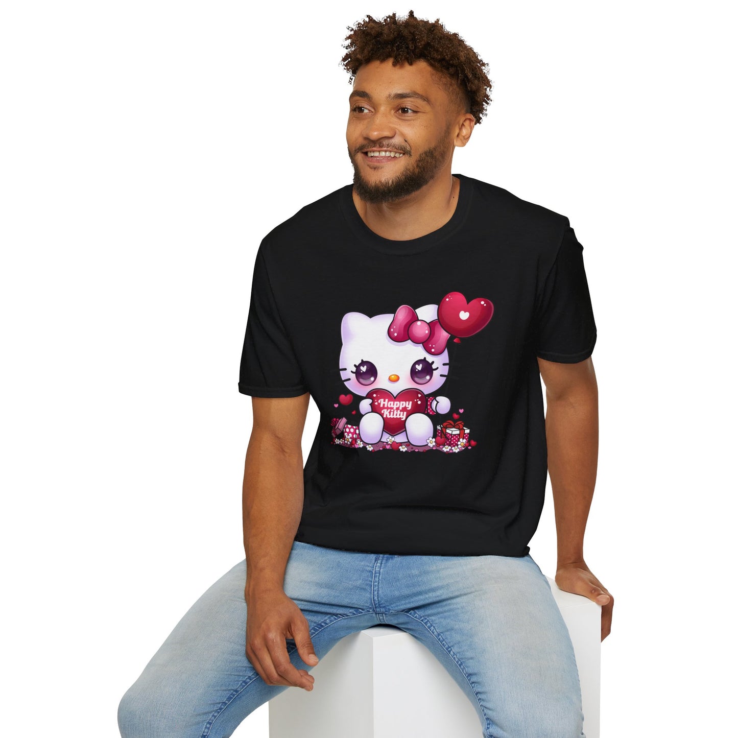 Unisex Happy Kitty T-Shirt