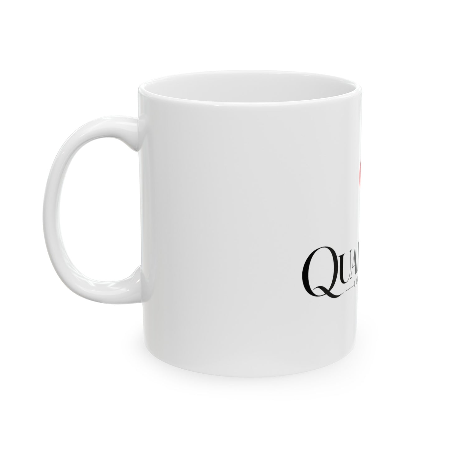 Qualitees White Mug