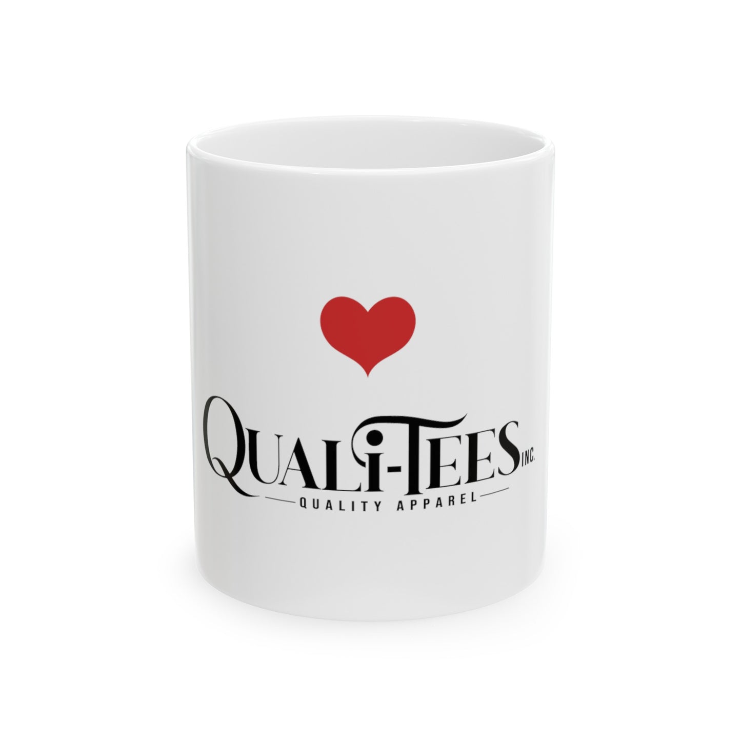 Qualitees White Mug