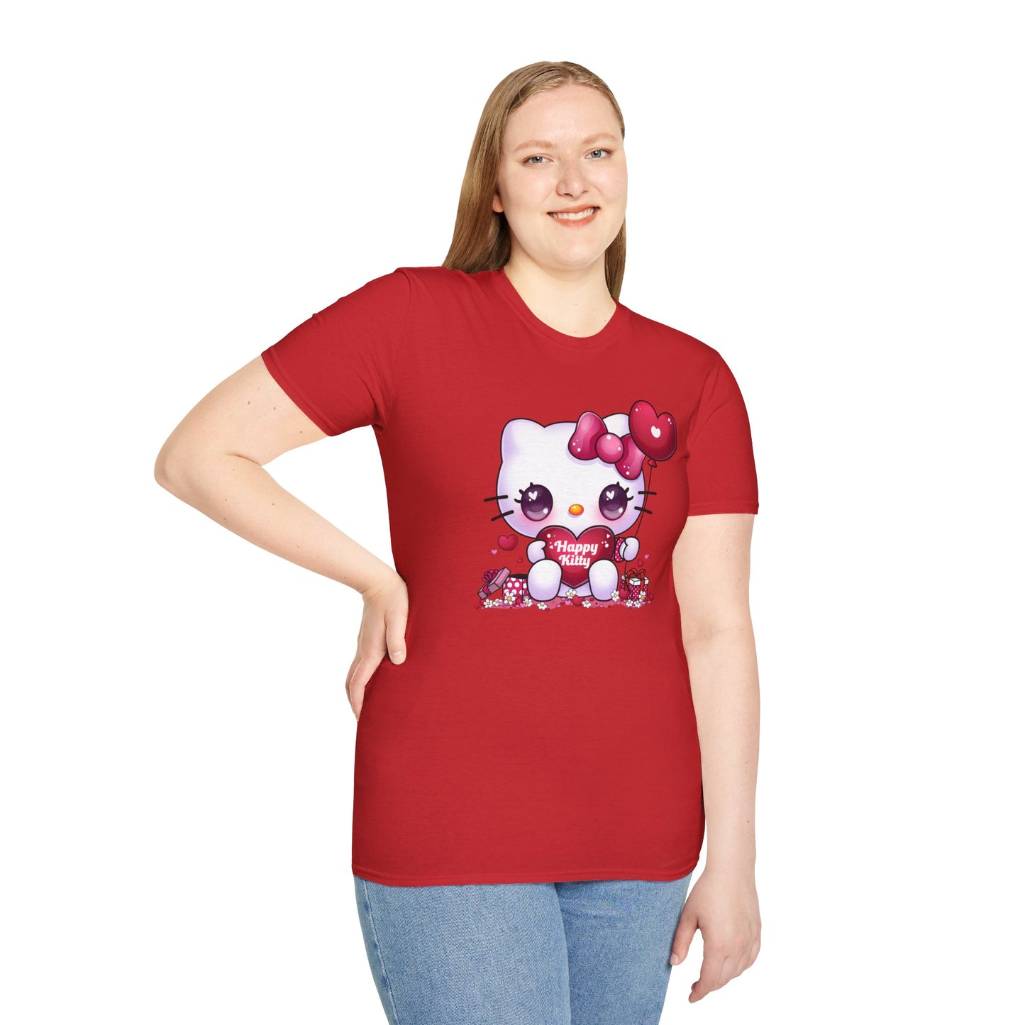 Unisex Happy Kitty T-Shirt