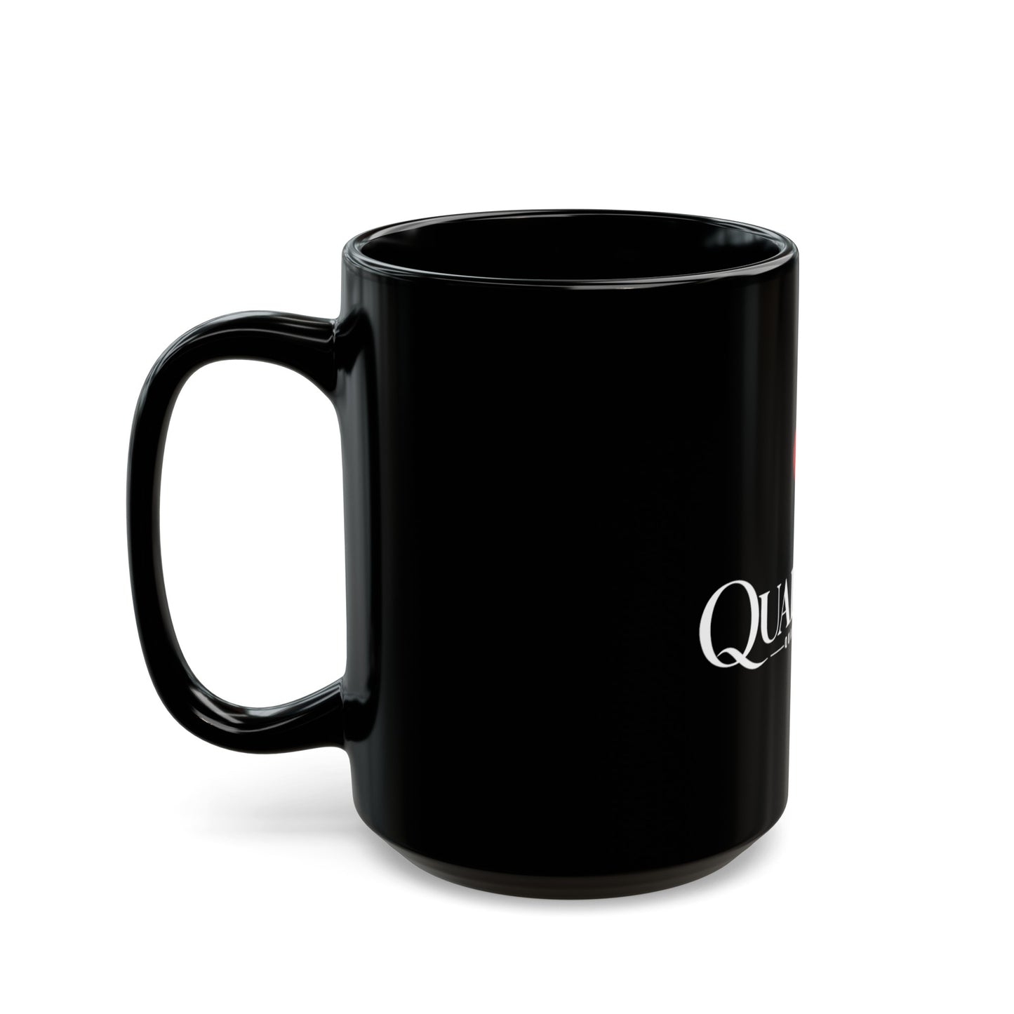 Qualitees Black Mug