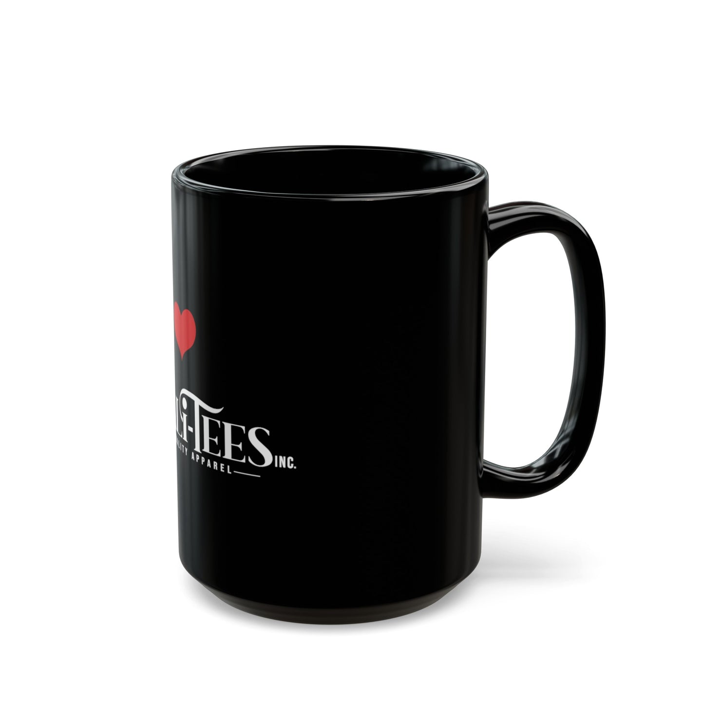 Qualitees Black Mug