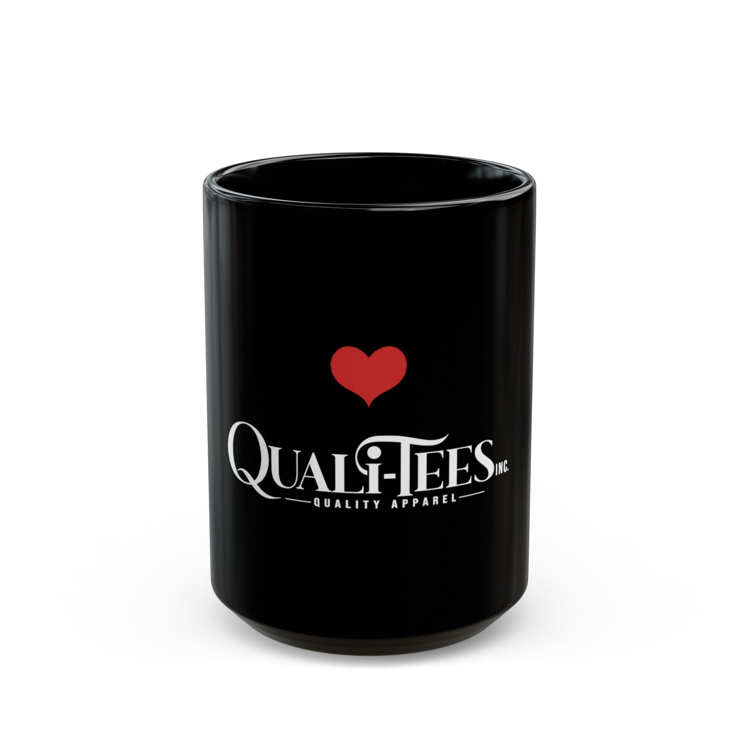 Qualitees Black Mug