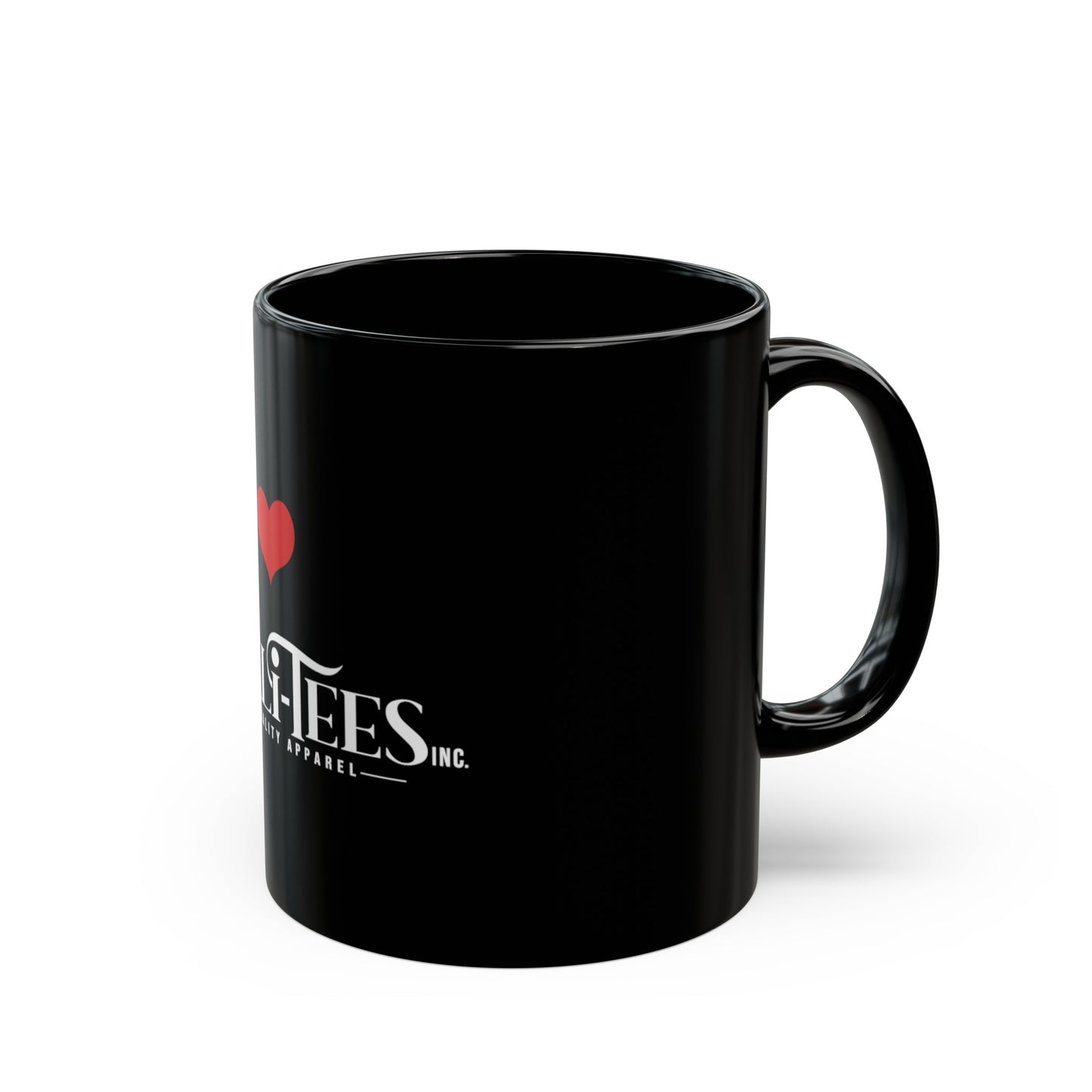 Qualitees Black Mug