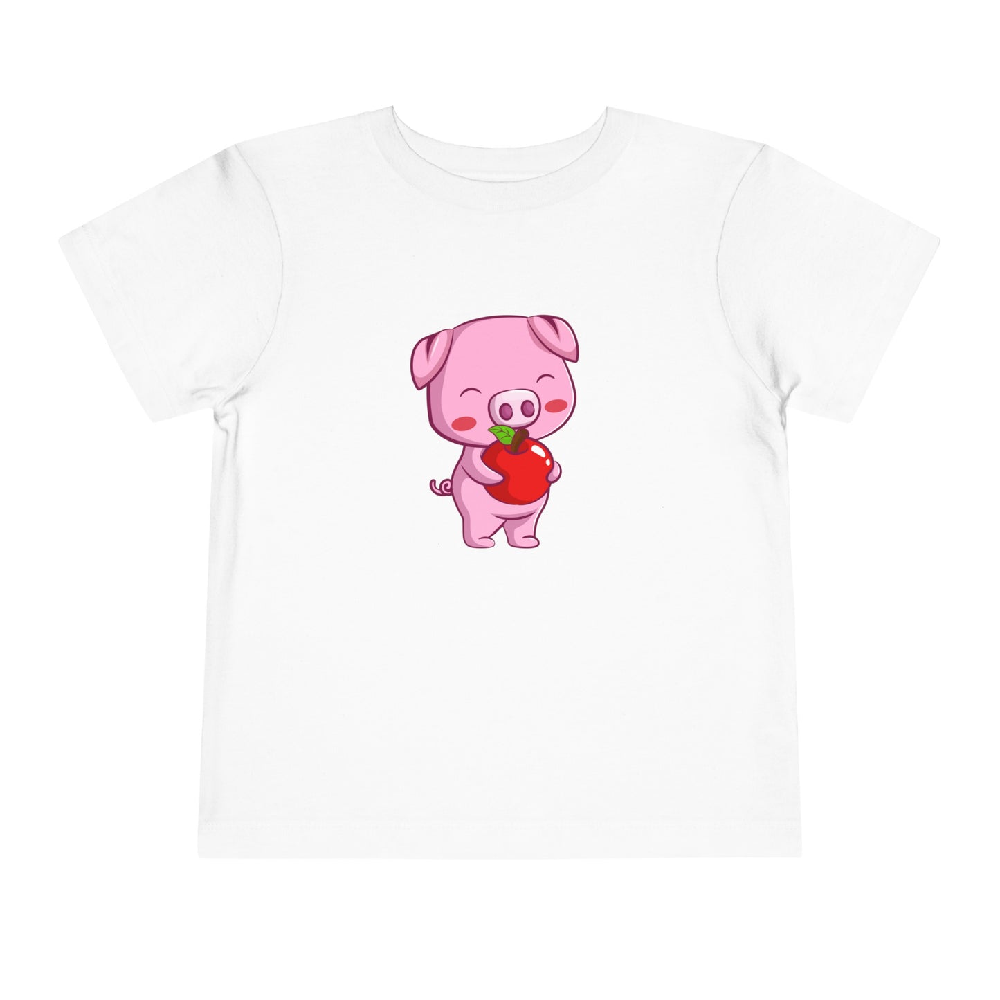 The piggy with the Apple T-shirt