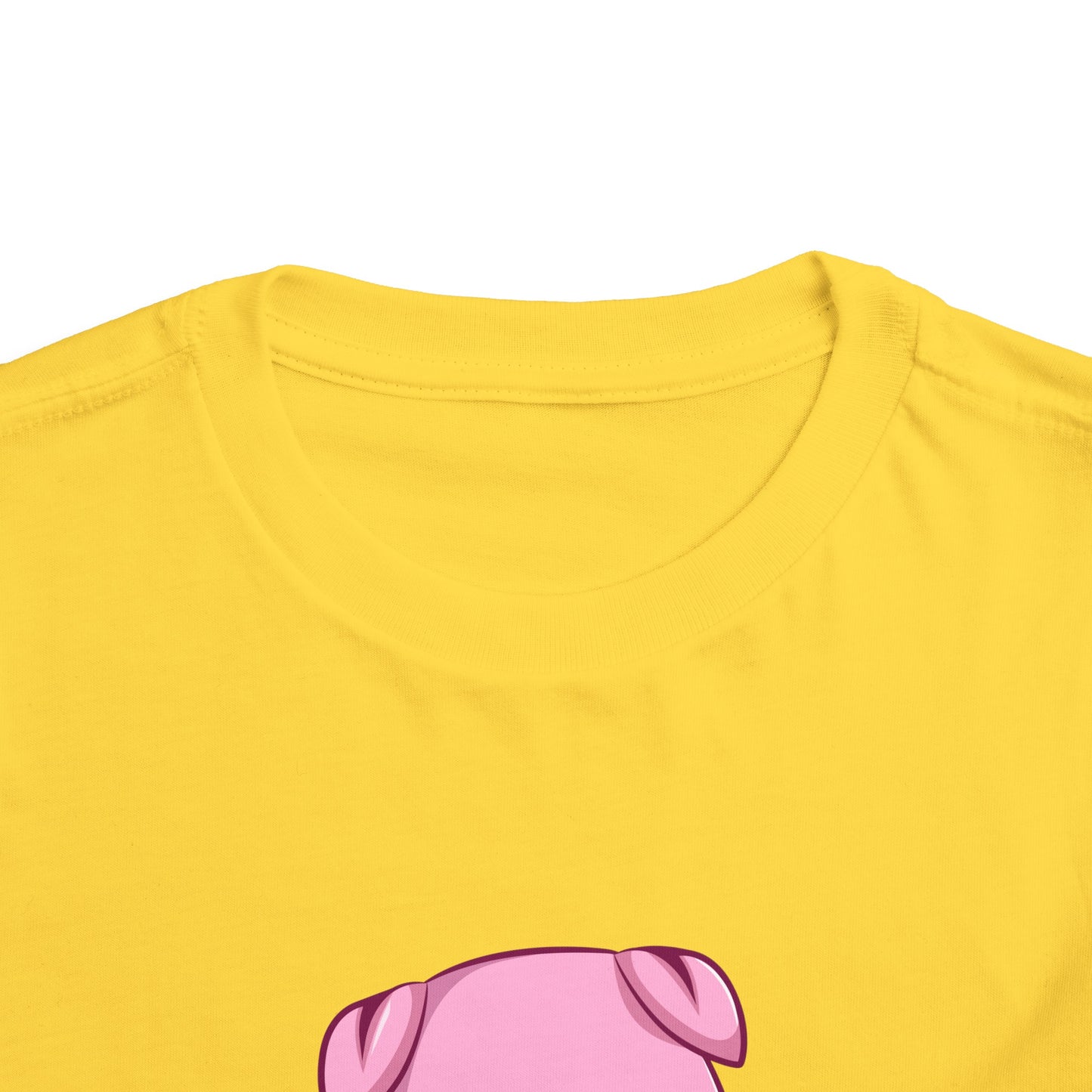 The piggy with the Apple T-shirt